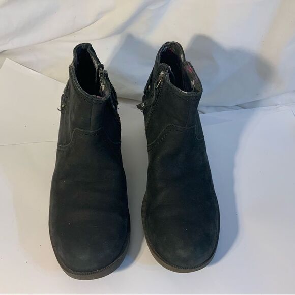 TEVA Women's Foxy Ankle Boots Leather Stacked Heel 1008317 Sz 7.5 - Picture 4 of 10